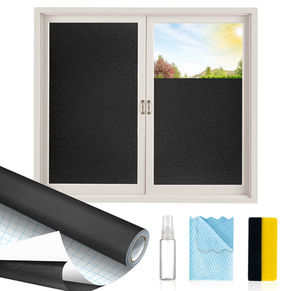 100% LIGHT BLACKOUT WINDOW FILM